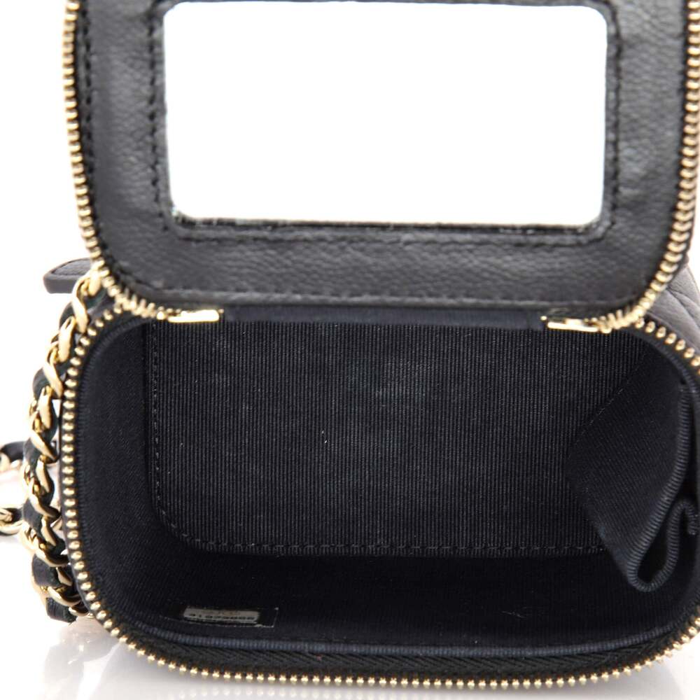 Chanel Tiny Cc Link Vanity Case With #205285C34B - Picture 6 of 8